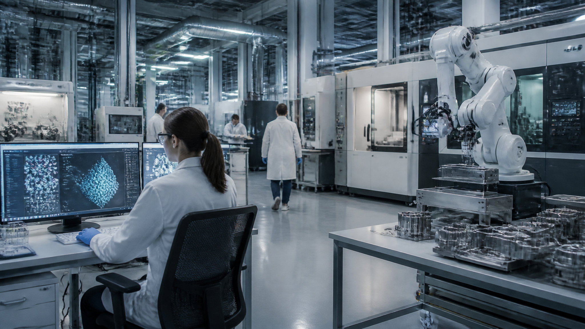 Advanced materials and scientific discovery research area